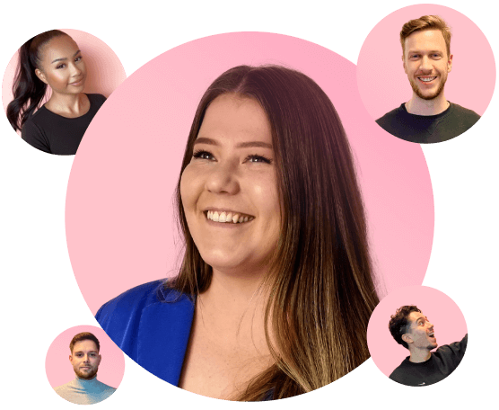 A picture of some members of the Qasa support staff